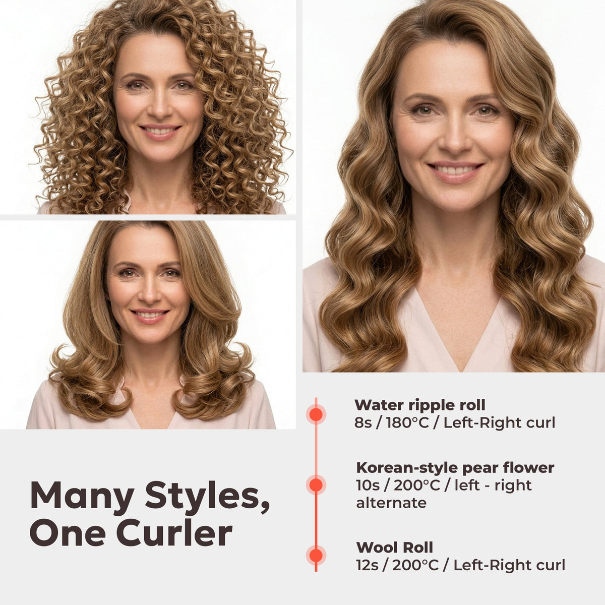 FineCurl Pro - Cordless Curling Tool
