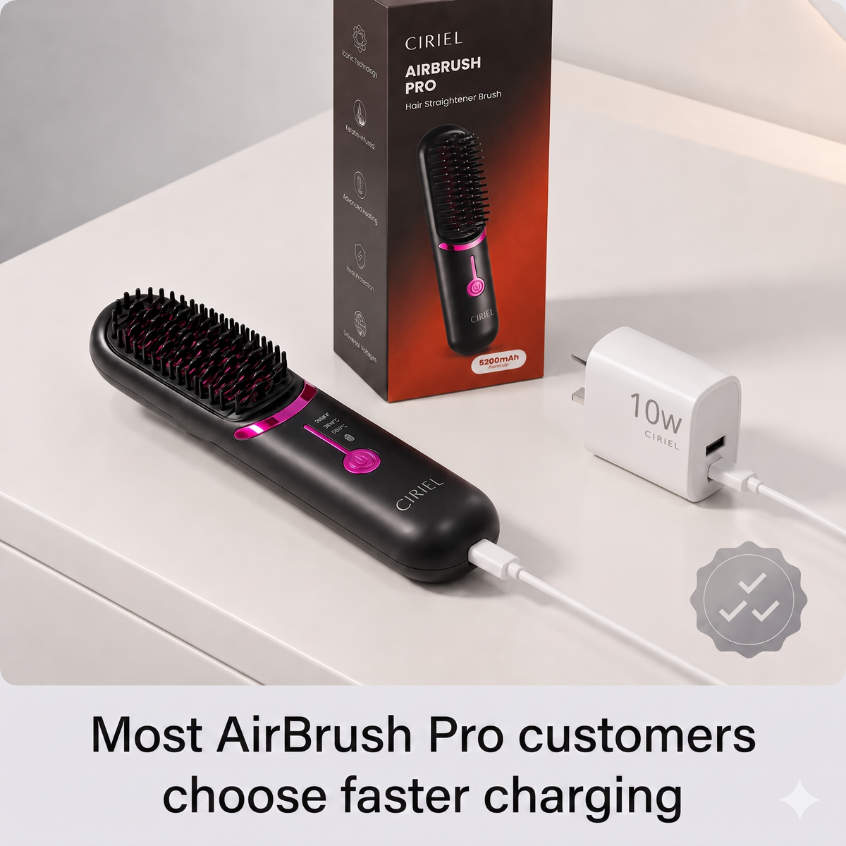 Fast charger for your FineHeat 3 – 10W