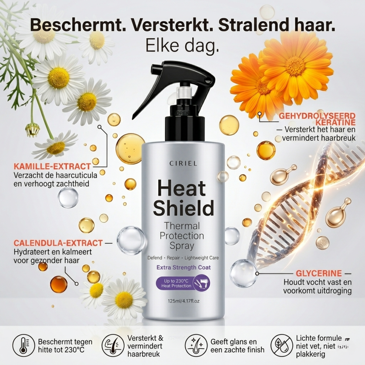 Heat Shield - Heat Protecting Spray