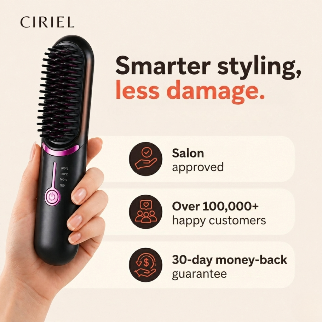 Ciriel FineHeat 3 - Cordless Hot Brush