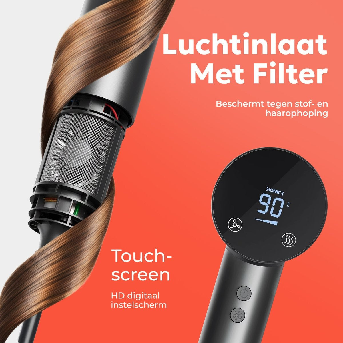 Ciriel CurlTouch™ Pro + 2 FREE styling accessories