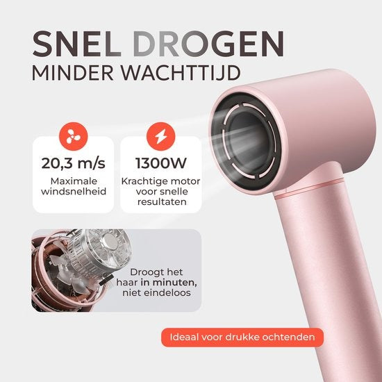 Ciriel StyleWrap™ 5 — Rose | 5-in-1 Hair Dryer Brush